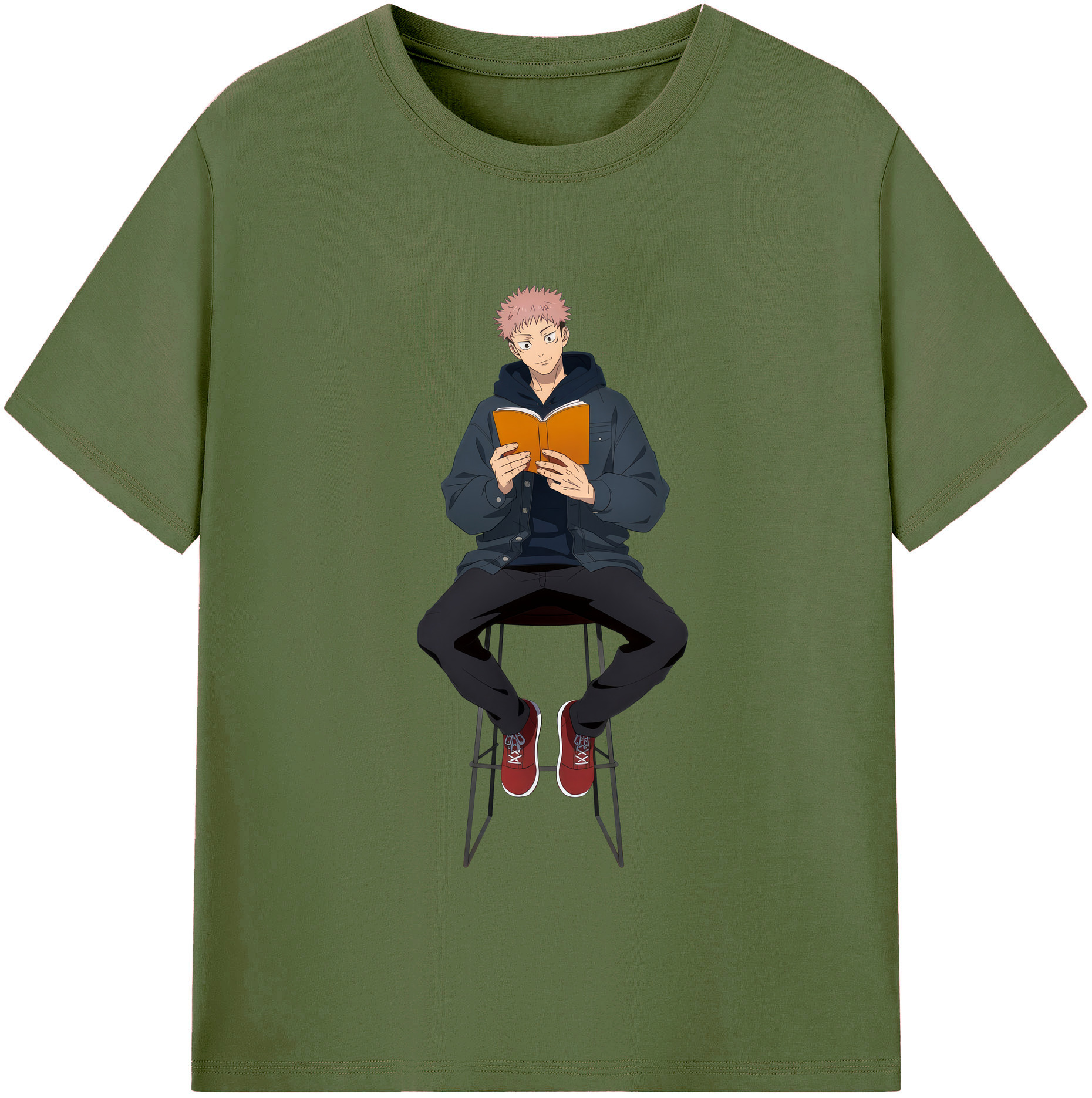 （画像用） 呪術廻戦 Jujutsu Kaisen 綿100％半袖Tシャツ（フロントプリント）